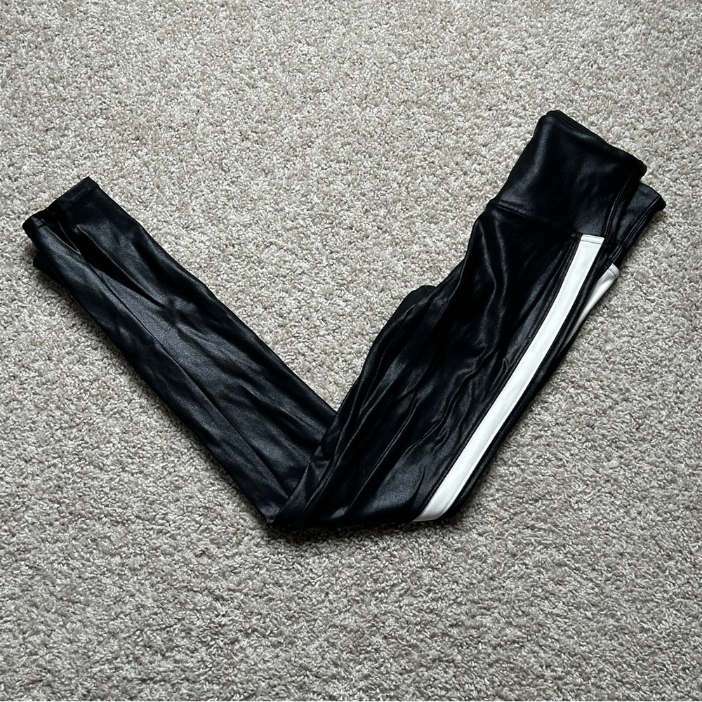 SPANX Black and White Leggings